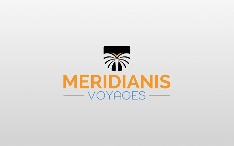 Motion design logo Meridianis 